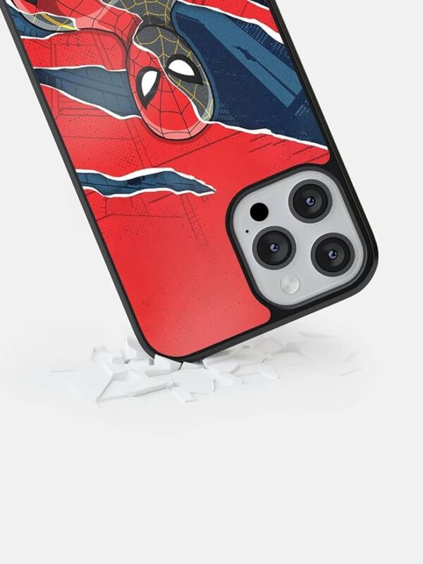 Macmerise Phone Case | Compatible with iPhone 13 Pro Max Back Cover Case | Design All 3 Spidey | 360 Degree Protection | Protective Mobile Cover | iPhone 13 Pro Max Phone with Camera Protection - Image 3