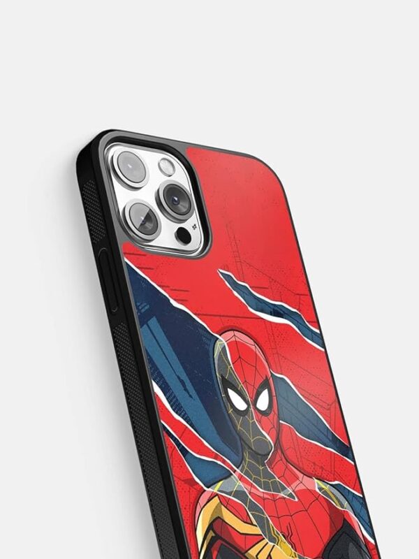 Macmerise Phone Case | Compatible with iPhone 13 Pro Max Back Cover Case | Design All 3 Spidey | 360 Degree Protection | Protective Mobile Cover | iPhone 13 Pro Max Phone with Camera Protection - Image 5
