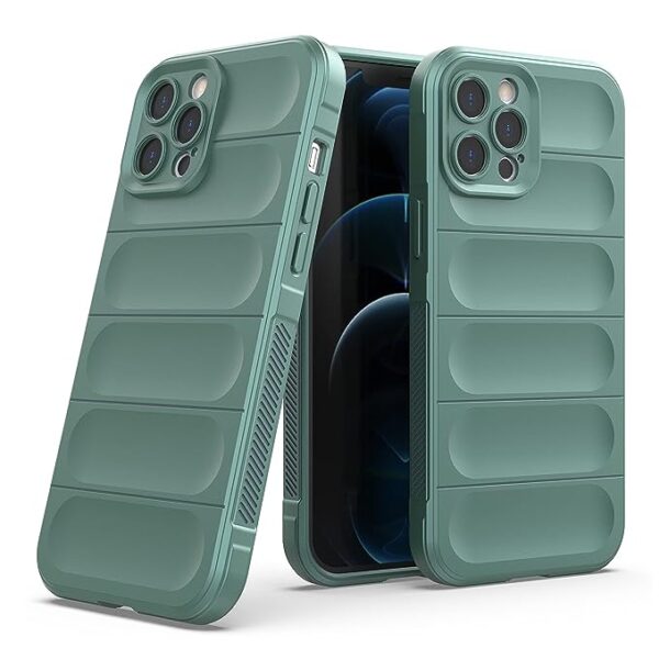 Amazon Brand - Solimo Silicone Mobile Cover for Apple iPhone 12 Pro