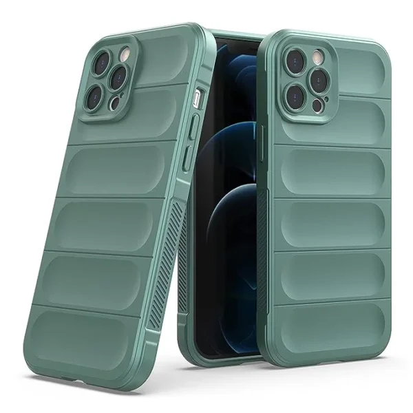 Amazon Brand – Solimo Silicone Mobile Cover for Apple iPhone 12 Pro